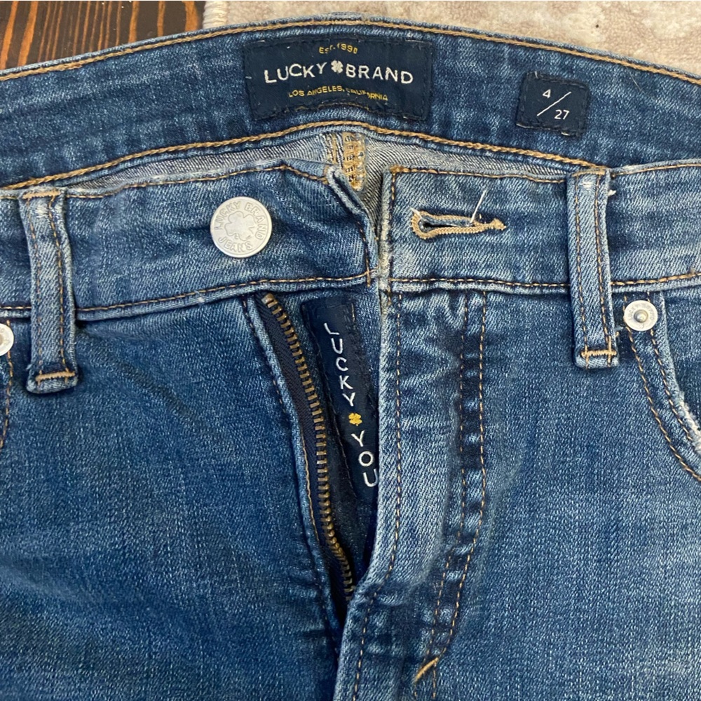 Lucky brand high rise Bridgette denim jeans